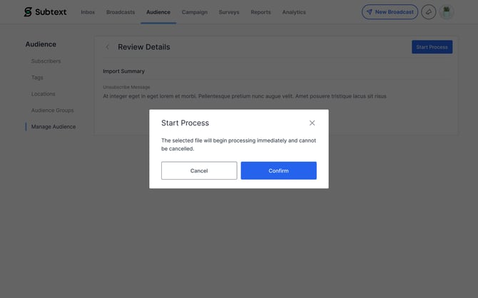 Review Step_UNSUB
